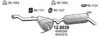 ASSO 12.8039 Middle-/End Silencer